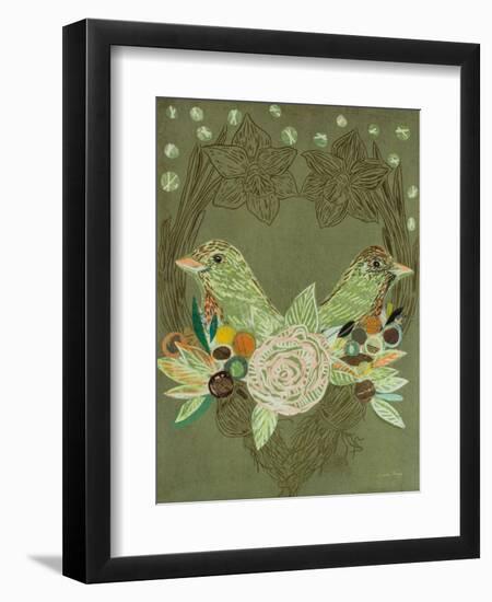 Lovebirds-Candra Boggs-Framed Art Print