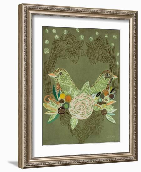 Lovebirds-Candra Boggs-Framed Art Print