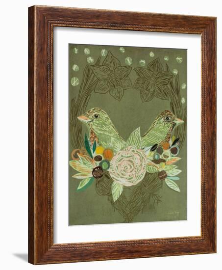 Lovebirds-Candra Boggs-Framed Art Print
