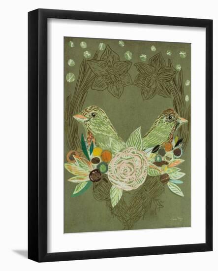 Lovebirds-Candra Boggs-Framed Art Print