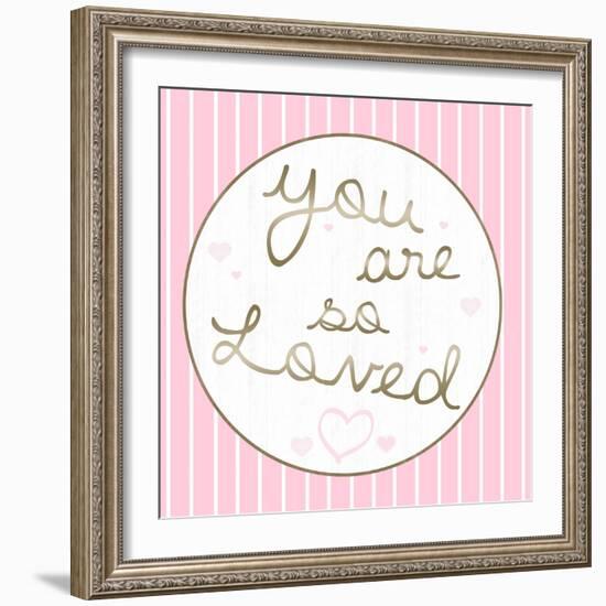 Loved-Lauren Gibbons-Framed Art Print