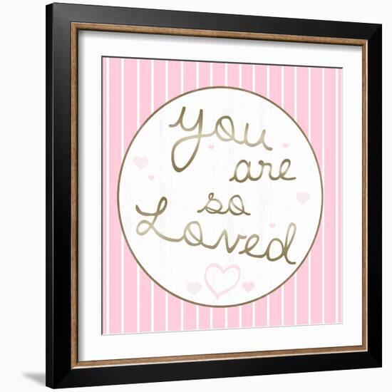 Loved-Lauren Gibbons-Framed Art Print