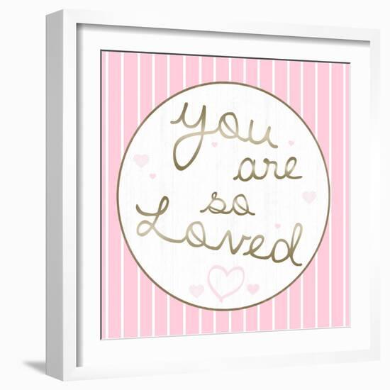 Loved-Lauren Gibbons-Framed Art Print