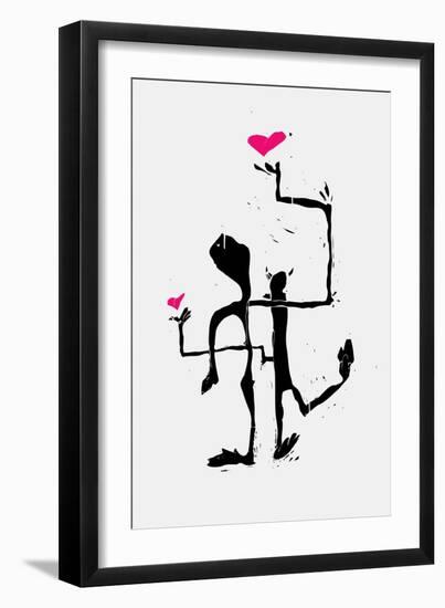 Lovelam Annimo-null-Framed Art Print