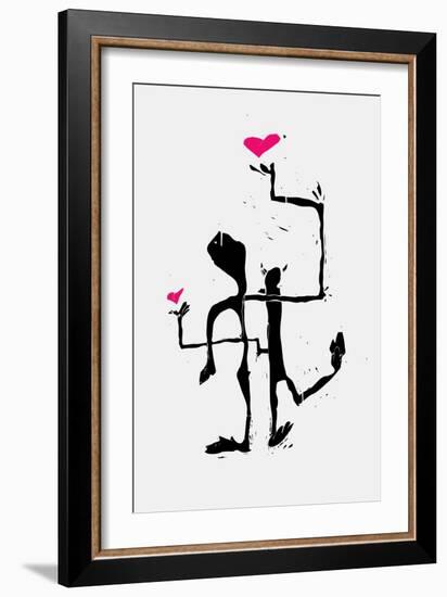 Lovelam Annimo-null-Framed Art Print