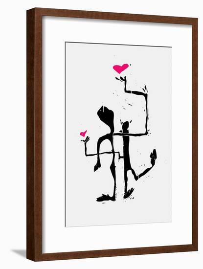 Lovelam Annimo-null-Framed Art Print