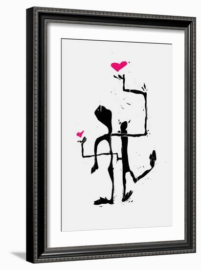 Lovelam Annimo-null-Framed Art Print