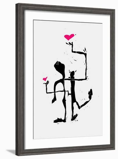 Lovelam Annimo-null-Framed Art Print