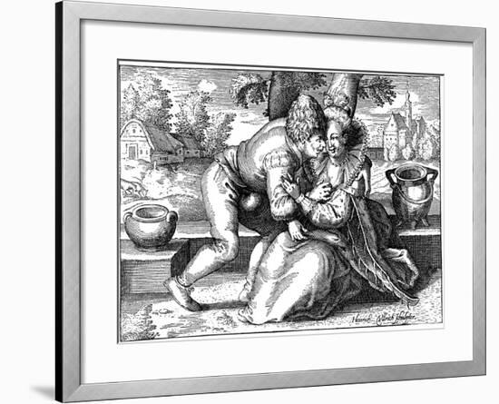 Lovelorn Peasant-Heinrich Ullrich-Framed Giclee Print