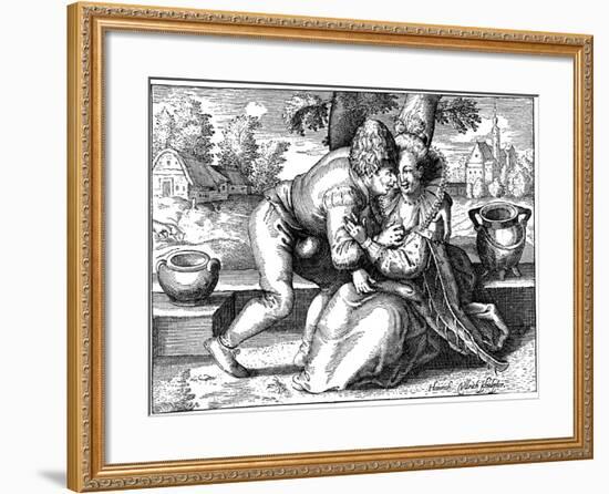 Lovelorn Peasant-Heinrich Ullrich-Framed Giclee Print