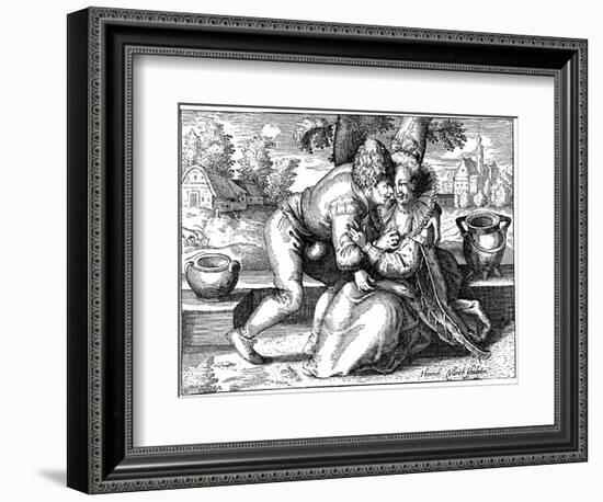 Lovelorn Peasant-Heinrich Ullrich-Framed Giclee Print