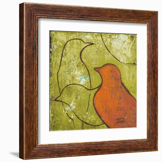 Lovely Birds VI-Patricia Pinto-Framed Art Print