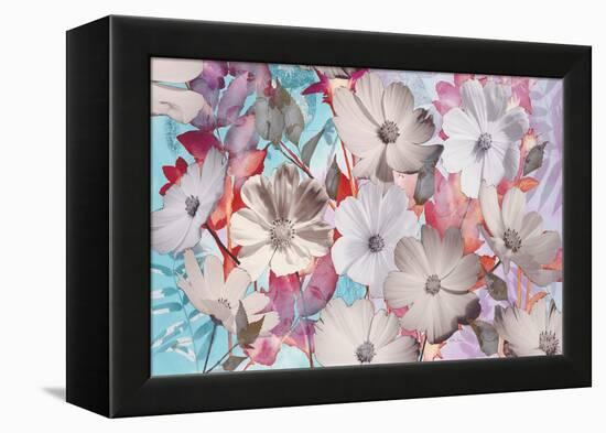 Lovely Blossoms-Matina Theodosiou-Framed Stretched Canvas