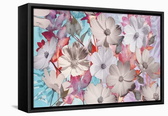 Lovely Blossoms-Matina Theodosiou-Framed Stretched Canvas