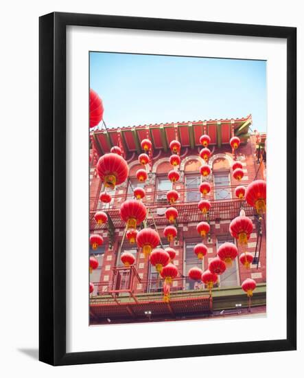 Lovely Lanterns II-Sonja Quintero-Framed Photographic Print