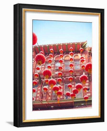 Lovely Lanterns II-Sonja Quintero-Framed Photographic Print