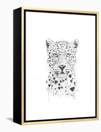 Lovely Leopard-Balazs Solti-Framed Stretched Canvas