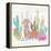 Lovely Llamas I-Mary Urban-Framed Stretched Canvas