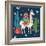 Lovely Llamas II Christmas-Mary Urban-Framed Art Print