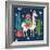 Lovely Llamas II Christmas-Mary Urban-Framed Art Print