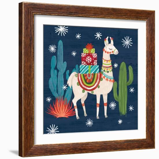 Lovely Llamas II Christmas-Mary Urban-Framed Premium Giclee Print