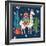 Lovely Llamas II Christmas-Mary Urban-Framed Premium Giclee Print