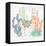 Lovely Llamas II-Mary Urban-Framed Stretched Canvas