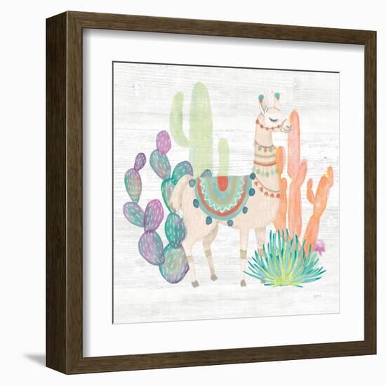 Lovely Llamas II-Mary Urban-Framed Art Print