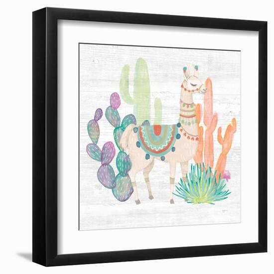 Lovely Llamas II-Mary Urban-Framed Art Print