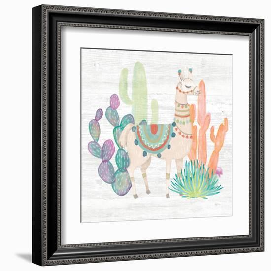 Lovely Llamas II-Mary Urban-Framed Art Print