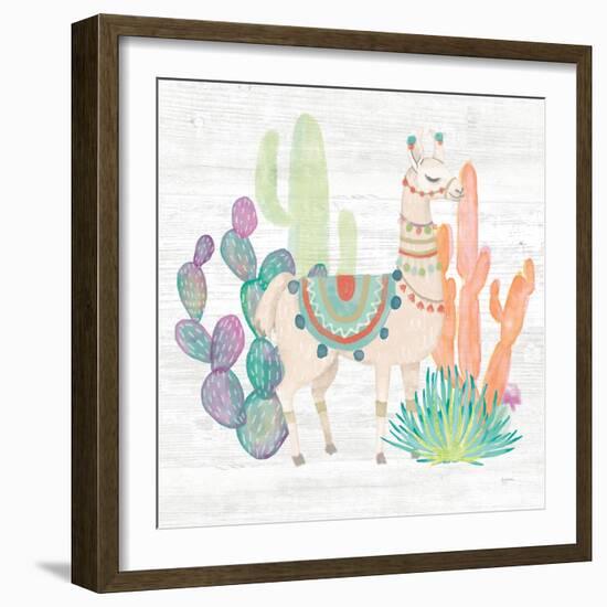 Lovely Llamas II-Mary Urban-Framed Art Print