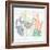 Lovely Llamas II-Mary Urban-Framed Art Print