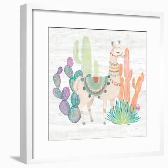 Lovely Llamas II-Mary Urban-Framed Art Print