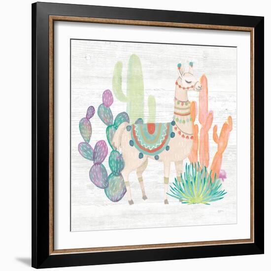 Lovely Llamas II-Mary Urban-Framed Art Print