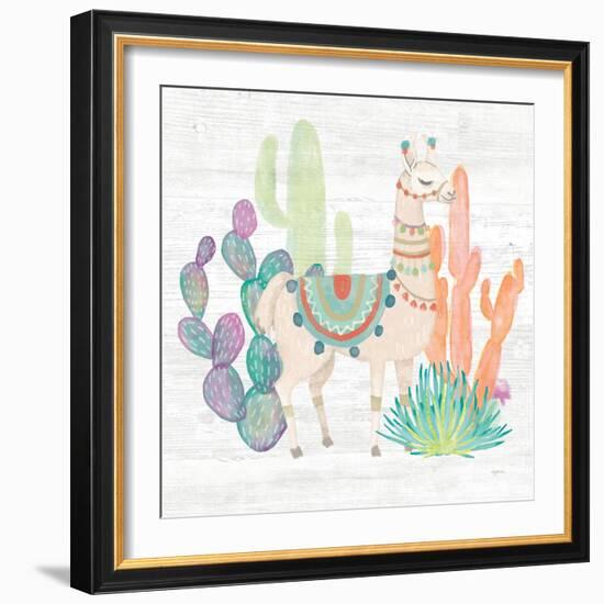 Lovely Llamas II-Mary Urban-Framed Art Print