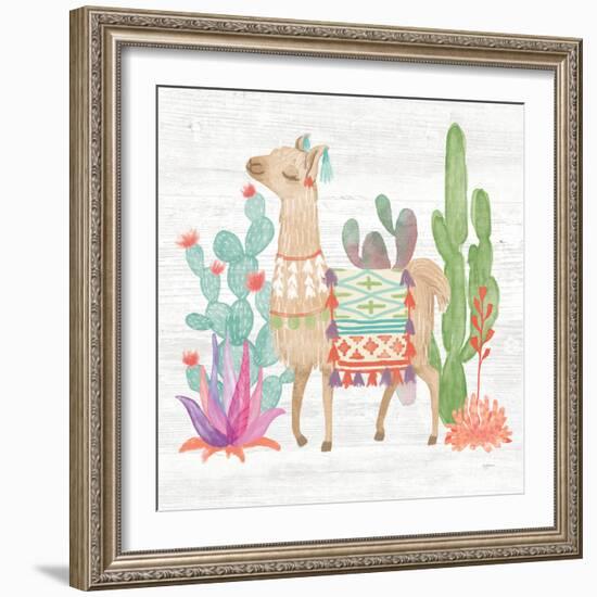 Lovely Llamas IV-Mary Urban-Framed Art Print