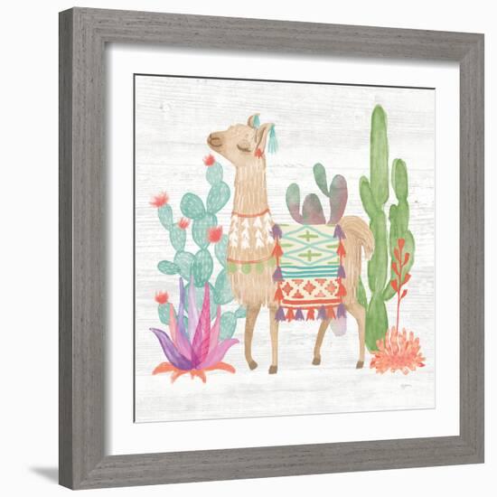 Lovely Llamas IV-Mary Urban-Framed Art Print