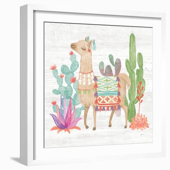 Lovely Llamas IV-Mary Urban-Framed Art Print