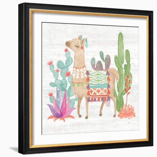 Lovely Llamas IV-Mary Urban-Framed Art Print