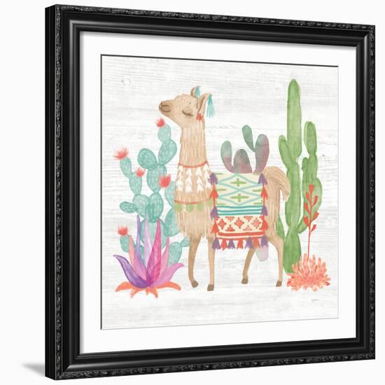 Lovely Llamas IV-Mary Urban-Framed Giclee Print