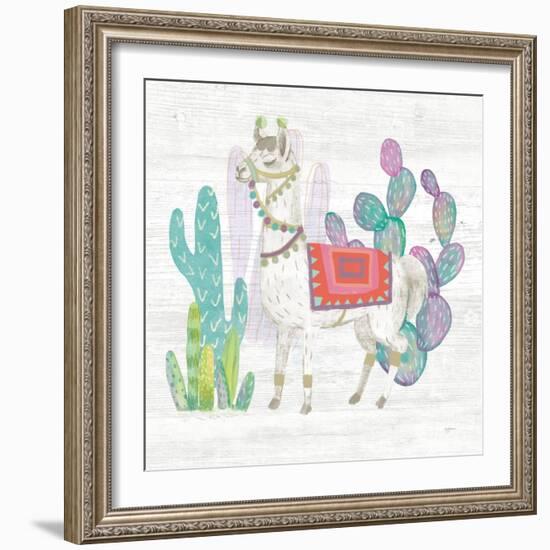 Lovely Llamas V-Mary Urban-Framed Art Print