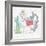 Lovely Llamas V-Mary Urban-Framed Art Print