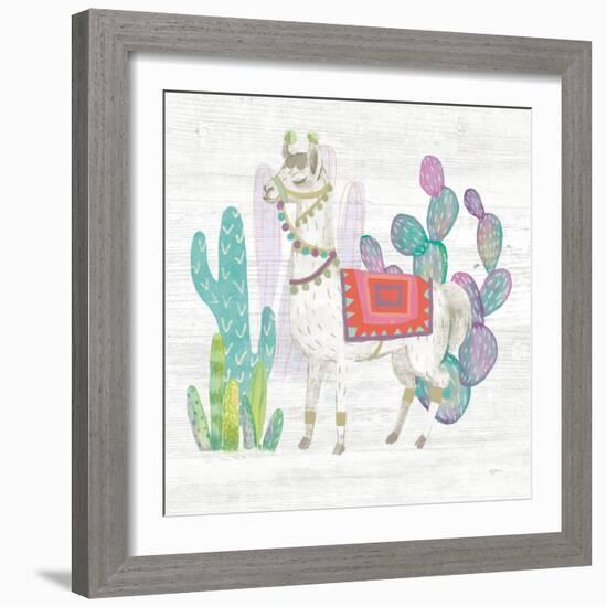 Lovely Llamas V-Mary Urban-Framed Art Print