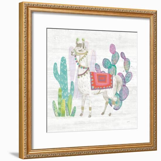 Lovely Llamas V-Mary Urban-Framed Art Print