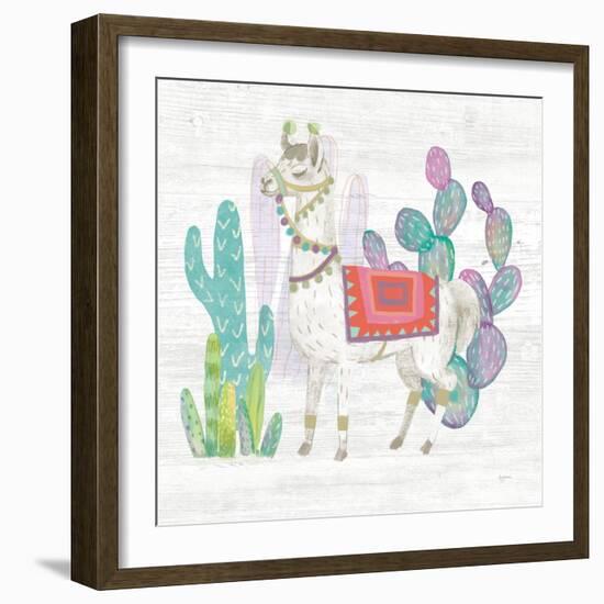 Lovely Llamas V-Mary Urban-Framed Art Print