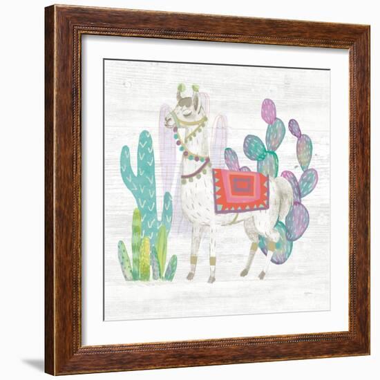 Lovely Llamas V-Mary Urban-Framed Art Print