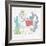 Lovely Llamas V-Mary Urban-Framed Art Print