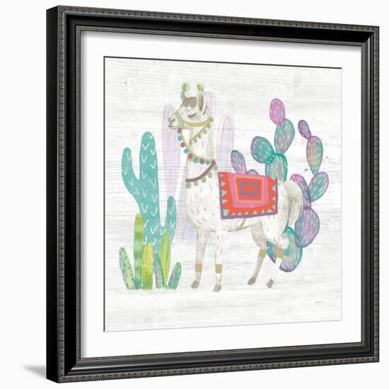 Lovely Llamas V-Mary Urban-Framed Art Print