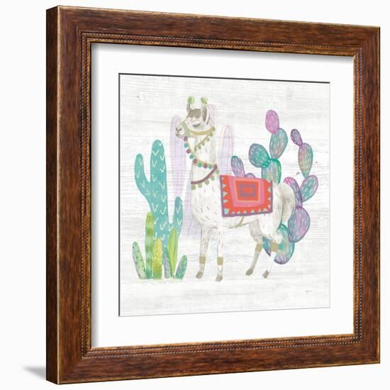 Lovely Llamas V-Mary Urban-Framed Art Print