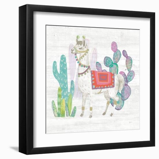 Lovely Llamas V-Mary Urban-Framed Art Print